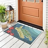 Liora Manne Frontporch Indoor Outdoor Rug - Novelty Design, Hand Hooked, Weather Resistant, UV Stabilized, Foyers, Porches, P