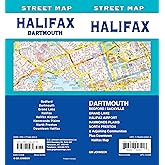 Halifax / Dartmouth, Nova Scotia Street Map