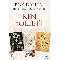 Box Trilogia Kingsbridge: Os pilares da Terra • Mundo sem fim • Coluna de fogo (Portuguese Edition) book cover