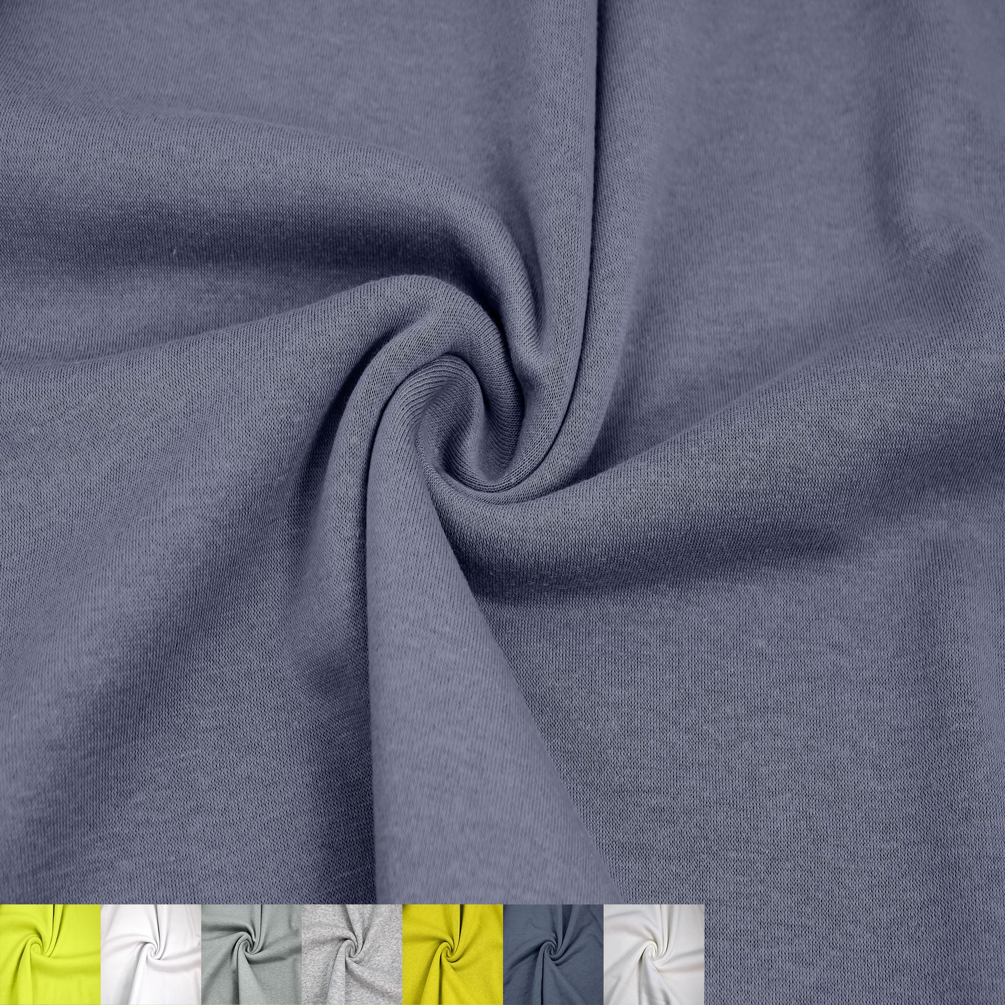 61" Wide Poly Cotton Fleece Fabric by The Yard