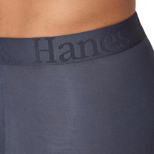 HANES MEN’S ORIGINALS SUPERSOFT BOXER BRIEF UNDERWEAR, TOTAL SUPPORT POUCH BOXER BRIEFS FOR MEN, LONG LEG & REGULAR, 3-PACK