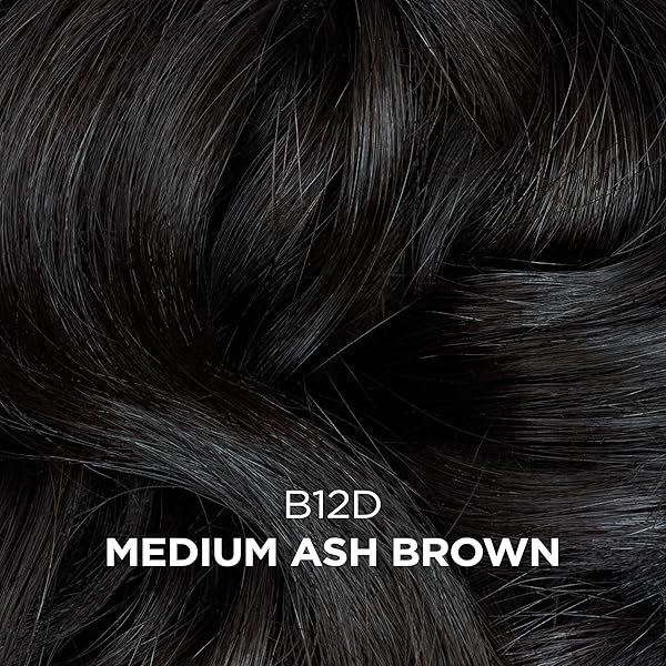 CLAIROL PROFESSIONAL BEAUTIFUL COLLECTION HAIR COLOR, 12D MEDIUM ASH BROWN, 3 OZ. – PACKAGING MAY VARY