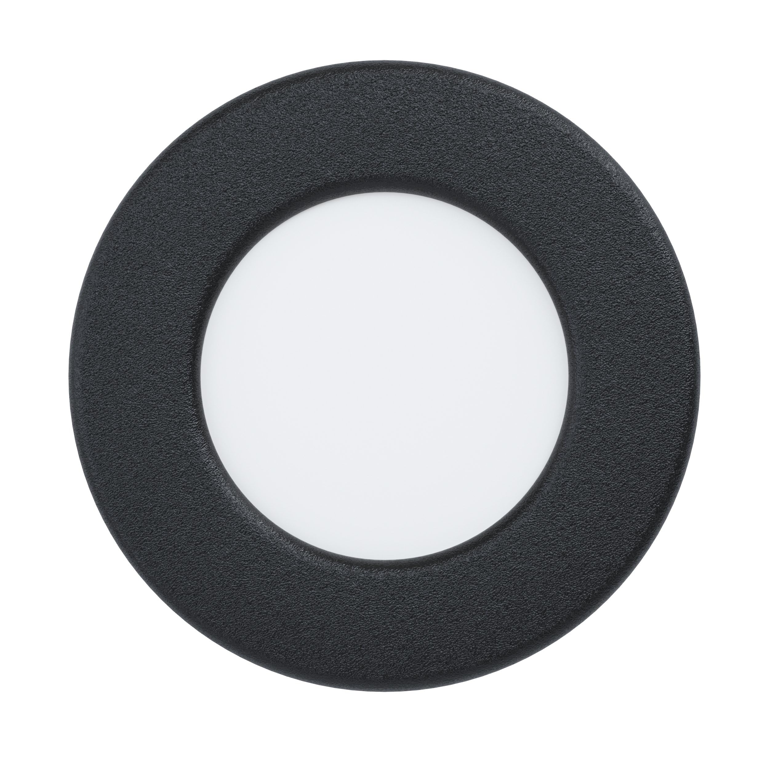 EGLO FUEVA 5 LED Recessed Light Black IP44 Round 86 mm 360 lm 4000 K Neutral White