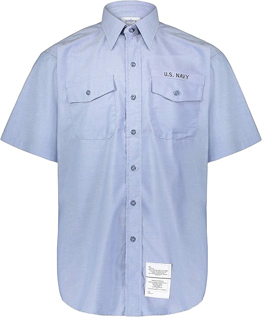 Genuine Issue U.S. Navy Work Utility Short Sleeve Chambray