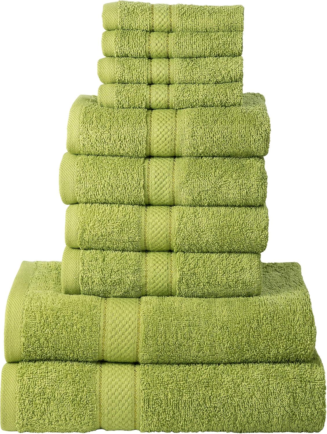 Todd Linens 10Piece Bale Gift Set 500 GSM Durable HandSpun Cotton