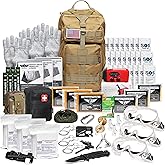 EVERLIT Complete 72 Hours Earthquake Bug Out Bag Emergency Survival Kit for Family. Be Prepared for Hurricanes, Floods, Tsuna