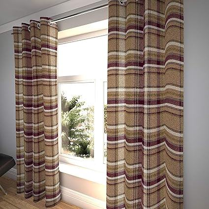 Mcalister Textiles Heritage Curtains Pair Window Drapes