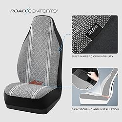Road Comforts Baja Blanket Seat Covers Gray Diamond