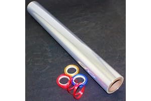 Tytroy Gift Wrapping Cellophane Roll (17.5in x 100ft Clear)