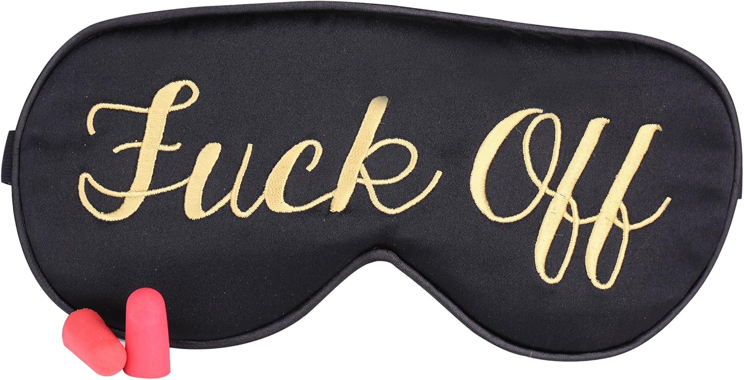 ArtiDeco Eye Mask for Travel Eye Mask for Sleeping Funny Eye Mask for