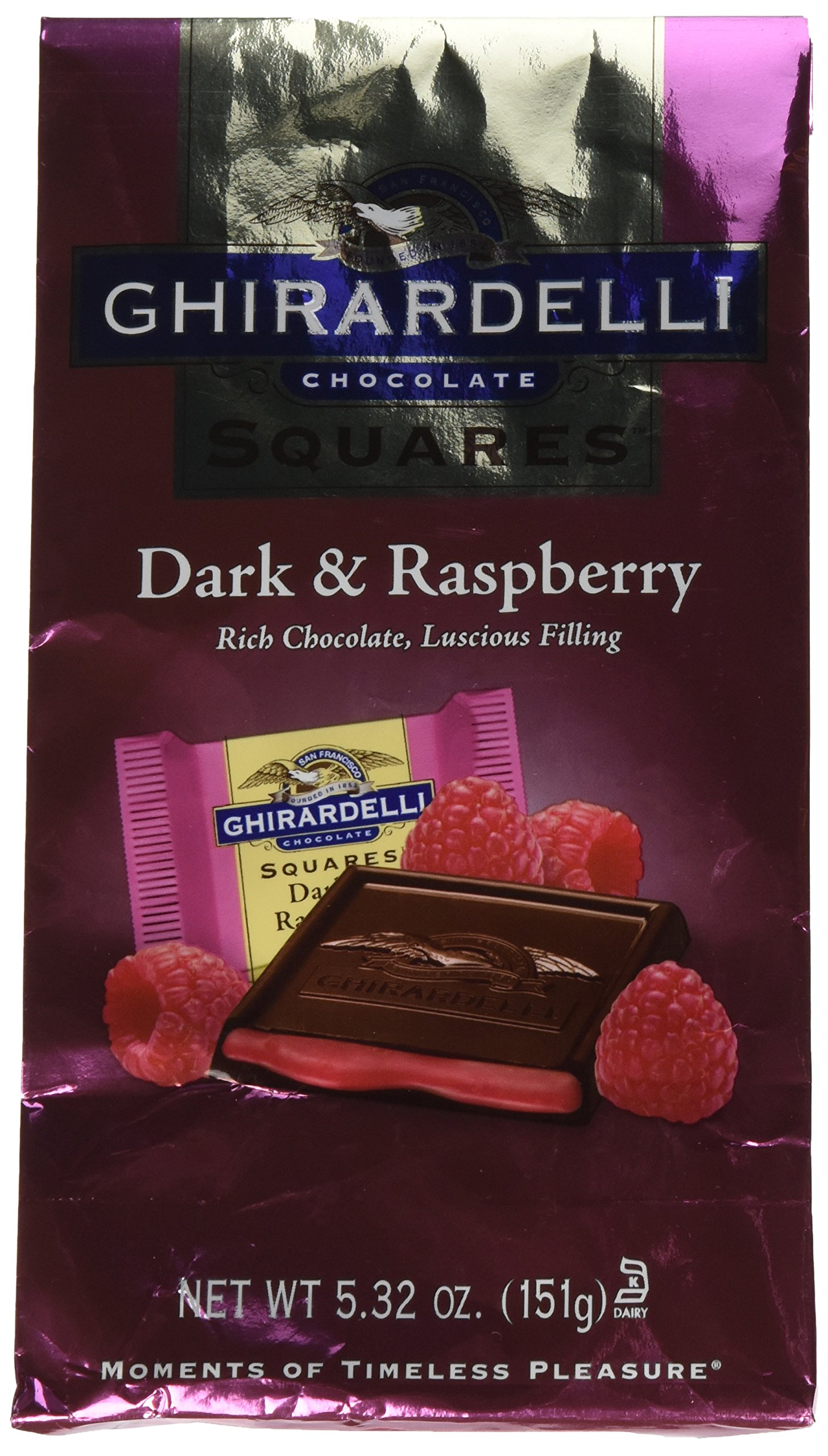 Ghirardelli Chocolate Milk Chocolate & Caramel Squares