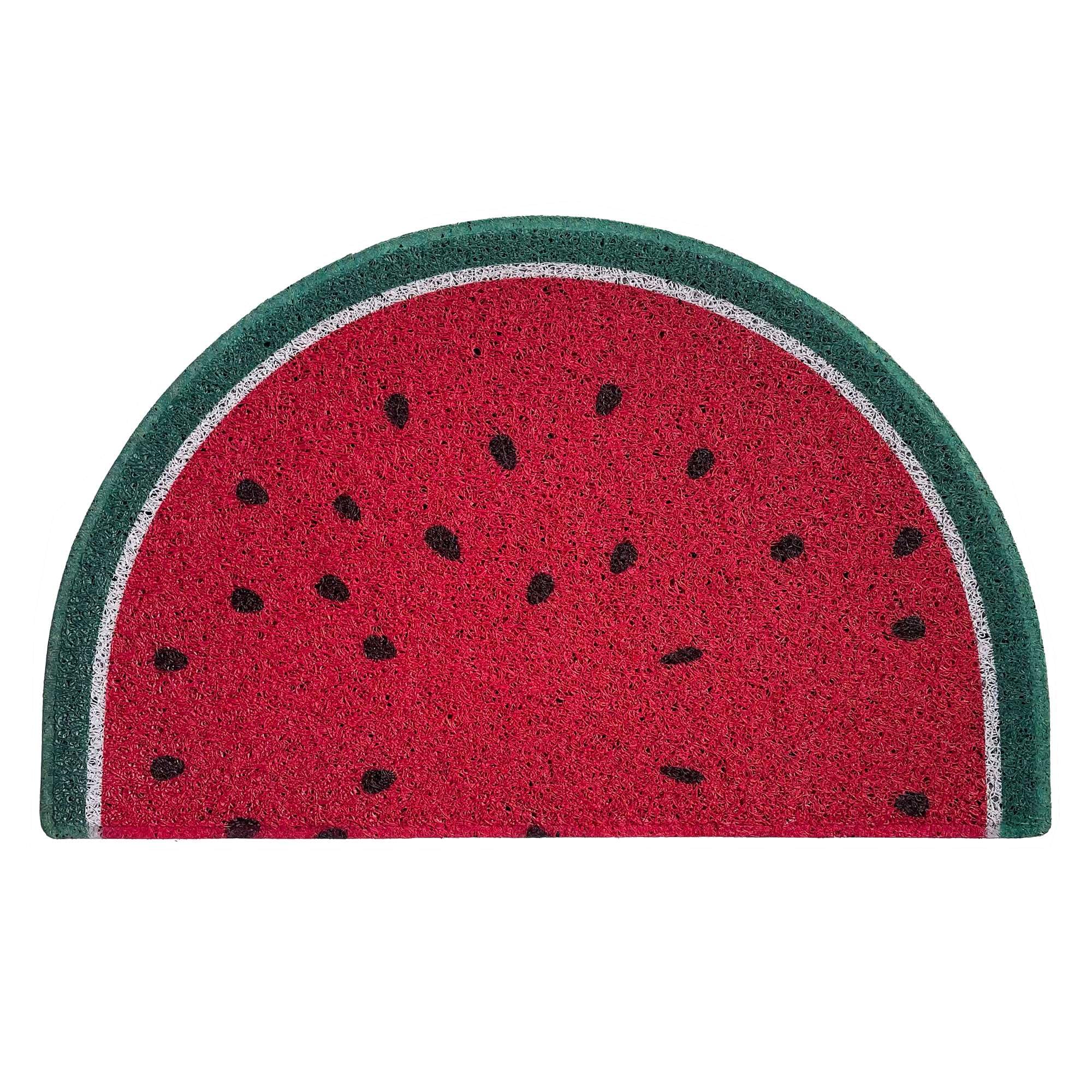 Nicoman Watermelon Doormat Housewarming Novelty Gift Present Dirt-Trapper Indoor Outdoot Non Slip Barrier Door Mats 70 x 44cm