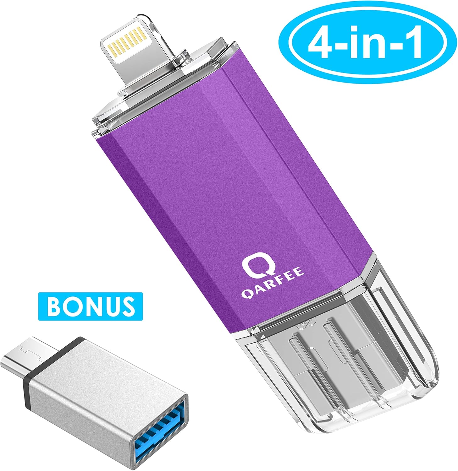 Thumb Drive USB 3.0 Compatible iPhone/iPad/Android Backup OTG Smart