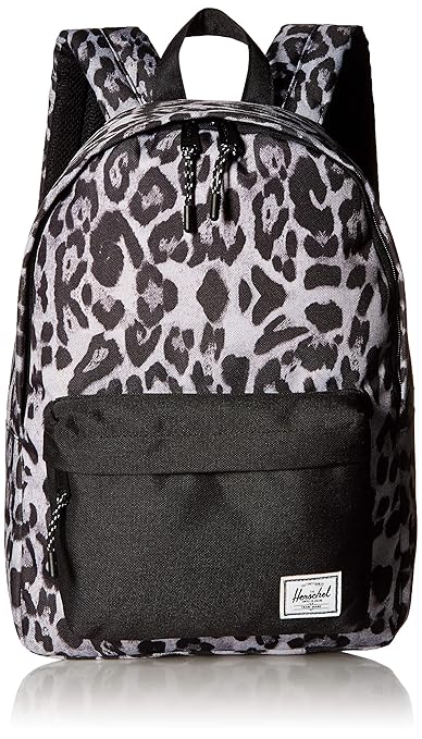 Super cool backpack school travel snow leopard print pattern