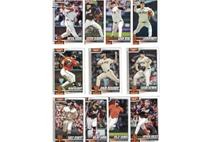 San Francisco Giants/Complete 2026 Topps San Francisco Giants Baseball Card Team Set (Series 1) with (11) Cards. *Plus Bonus* This listing includes (10 Bonus San Francisco Giants Baseball Cards!