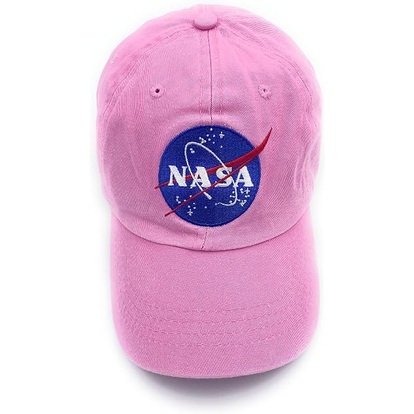 DSGN By DNA NASA Logo Baseball Cap - Embroidered Cotton Adjustable Dad Hat