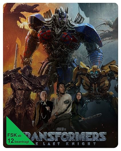 Transformers: The Last Knight [Steelbook] [Blu-ray] [Limited Edition]