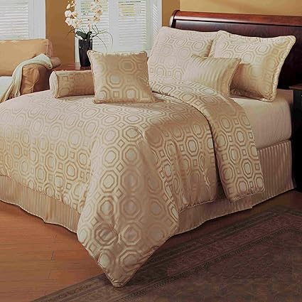 Amazon Com Central Park Graphix 7 Piece King Comforter Set Home