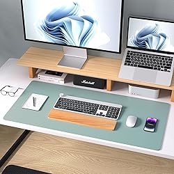 Aothia Leather Desk Pad Protector, Mouse