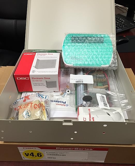 DSC TYCO Alarm System PC1832 with PK5501 Keypad Ver 4.6