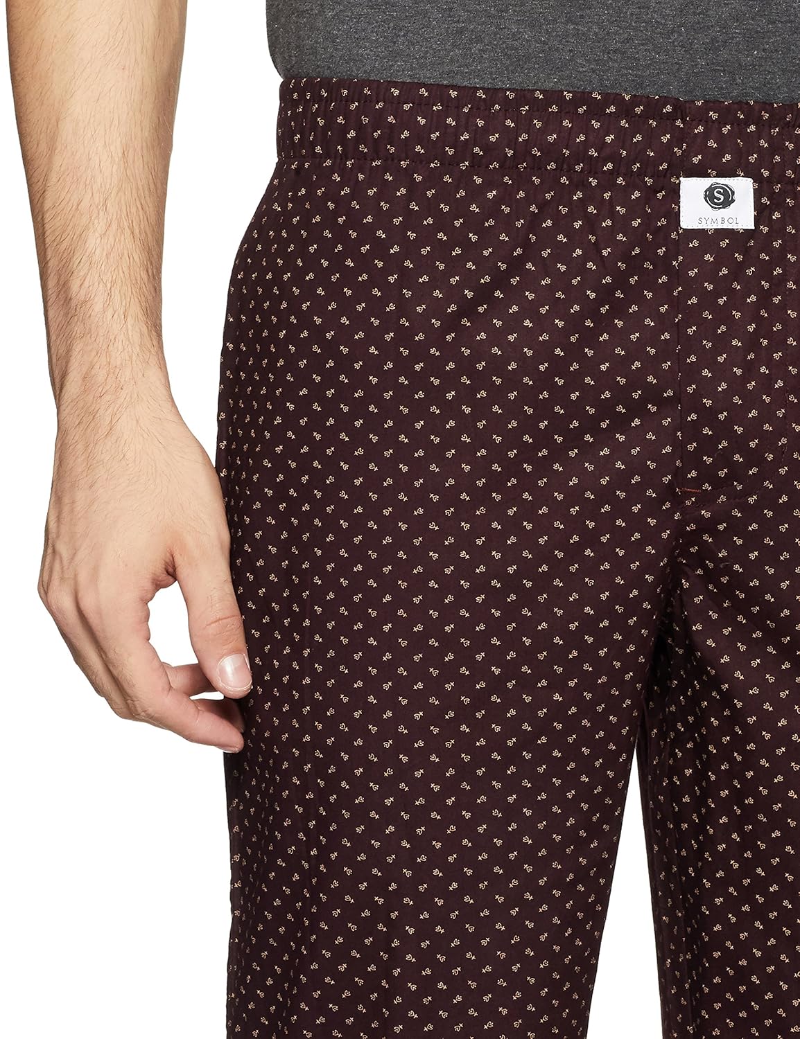 symbol amazon brand men's lounge bottom