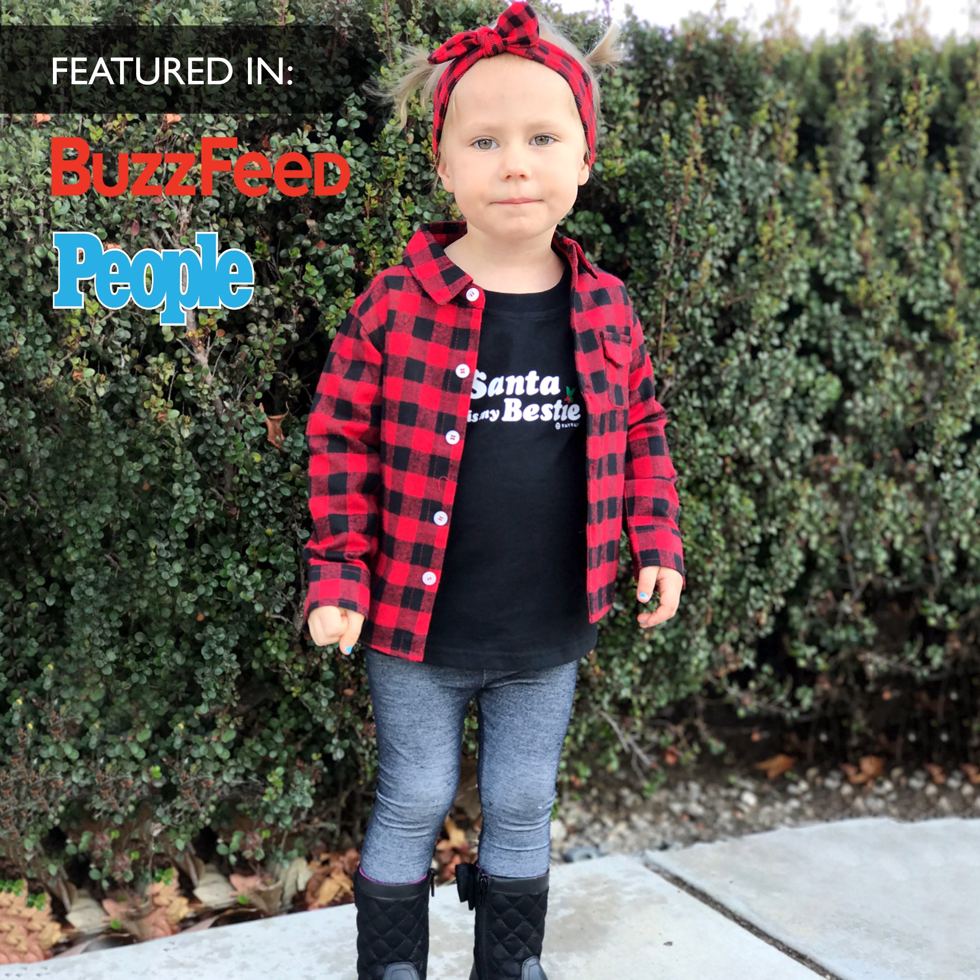 Baby Flannel Shirt Infant and Toddler Buffalo Plaid for Girl or Boy NB3T Christmas Shirts