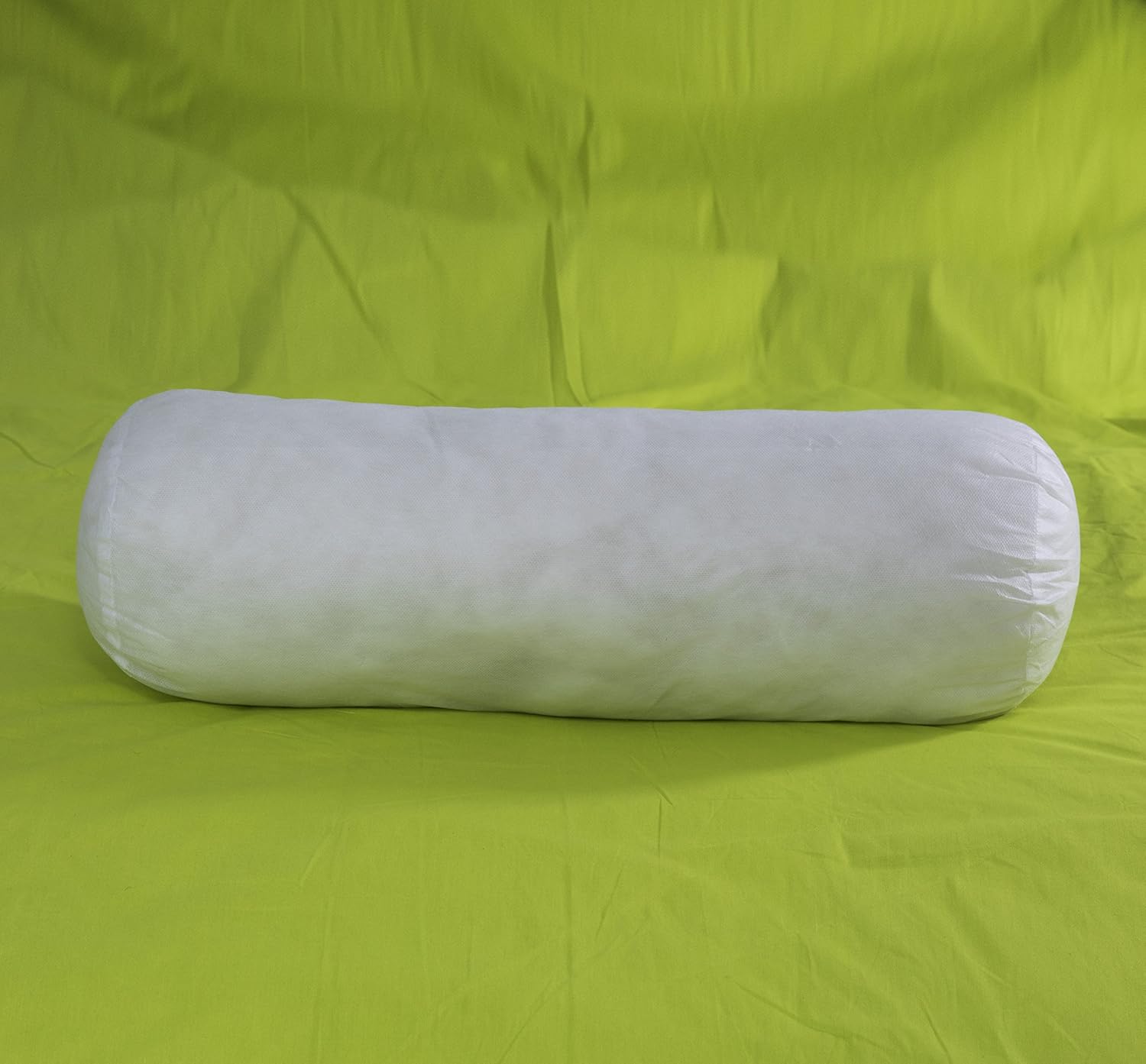 Small 11x38 Cm Adam Home Duck And Down Feather Bolster Pillow