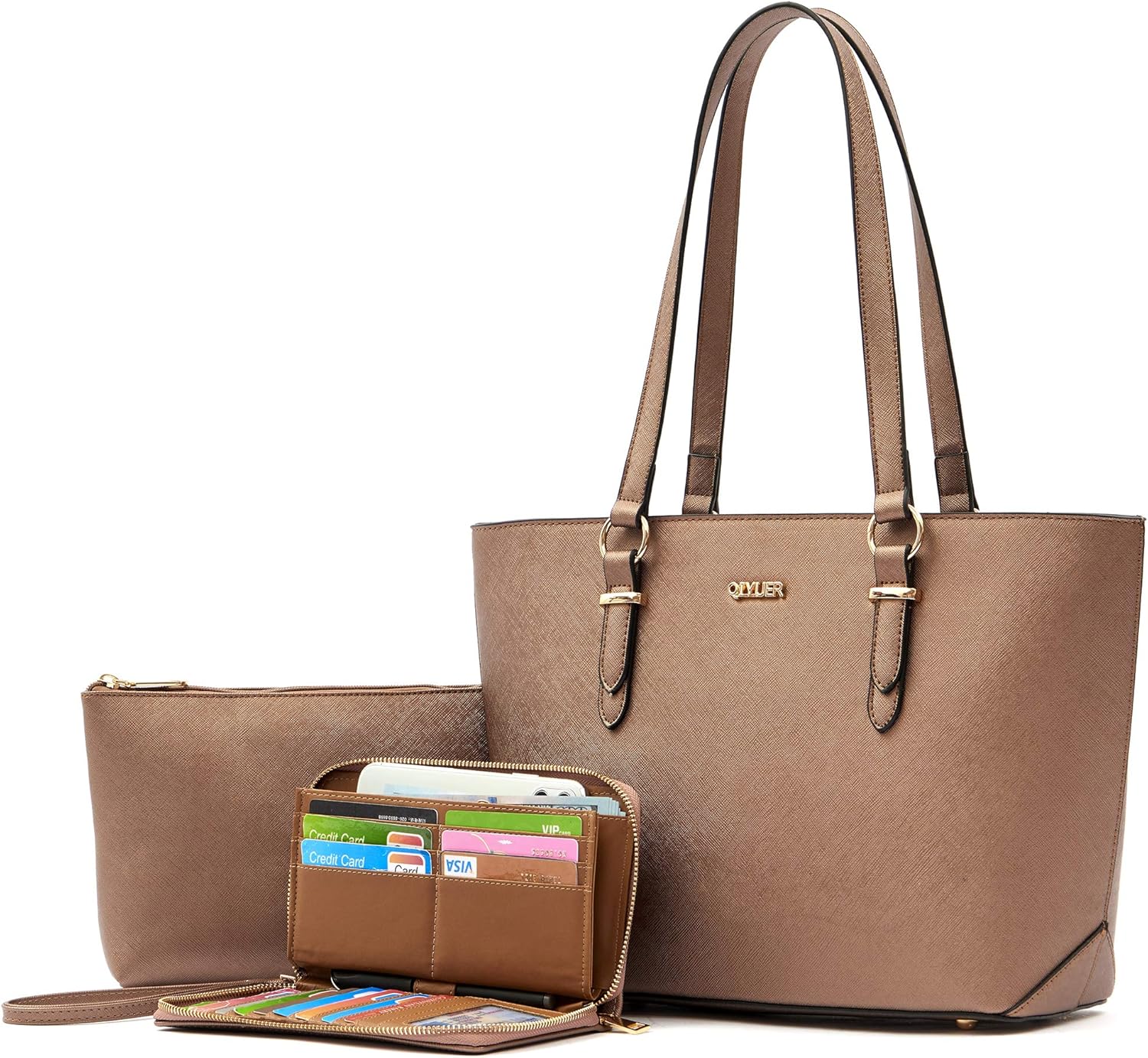 Purses And Wallets Set For Women Work Tote Handbags Shoulder Bag Top