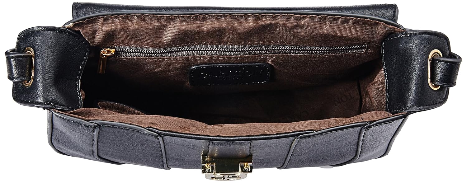 carlton london serena women's sling bag (black)