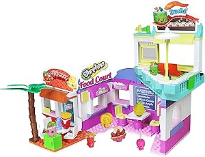 Shopkins Kinstructions Shopville Deluxe Food Court Model