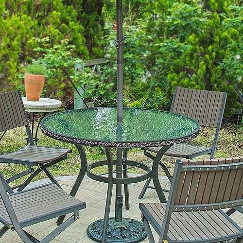 Fab Glass and Mirror Aquatex Patio Glass Table Top 48