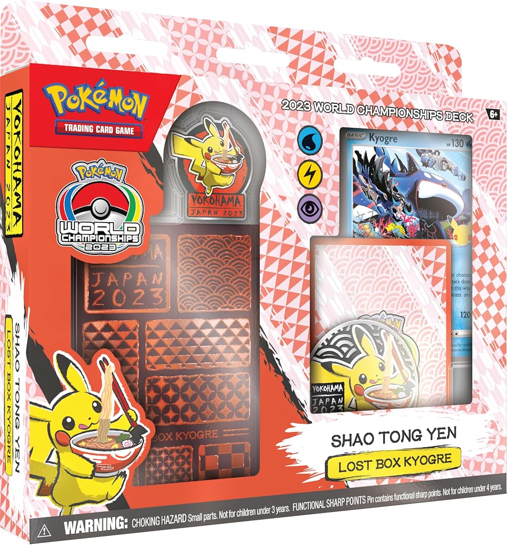 Pokémon TCG World Championships Deck Shao Tong Yen 2023 (60 Cards)