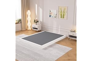 THEARK Box Spring Queen Size 3 Inch, 3000lbs Heavy Duty Queen Box Spring Metal Mattress Foundation, Easy Assembly, Noise Free