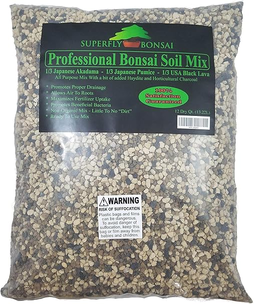 Bonsai Erde Mix Die Professionelle Alle Zweck Gesiebt Bereit Zu Verwendung Baum Eintopfen Mischung Einfach In Zip Tasche Akadama Schwarz Lava Bimsstein Haydite Anthrazit Boons Mix Amazon De Garten