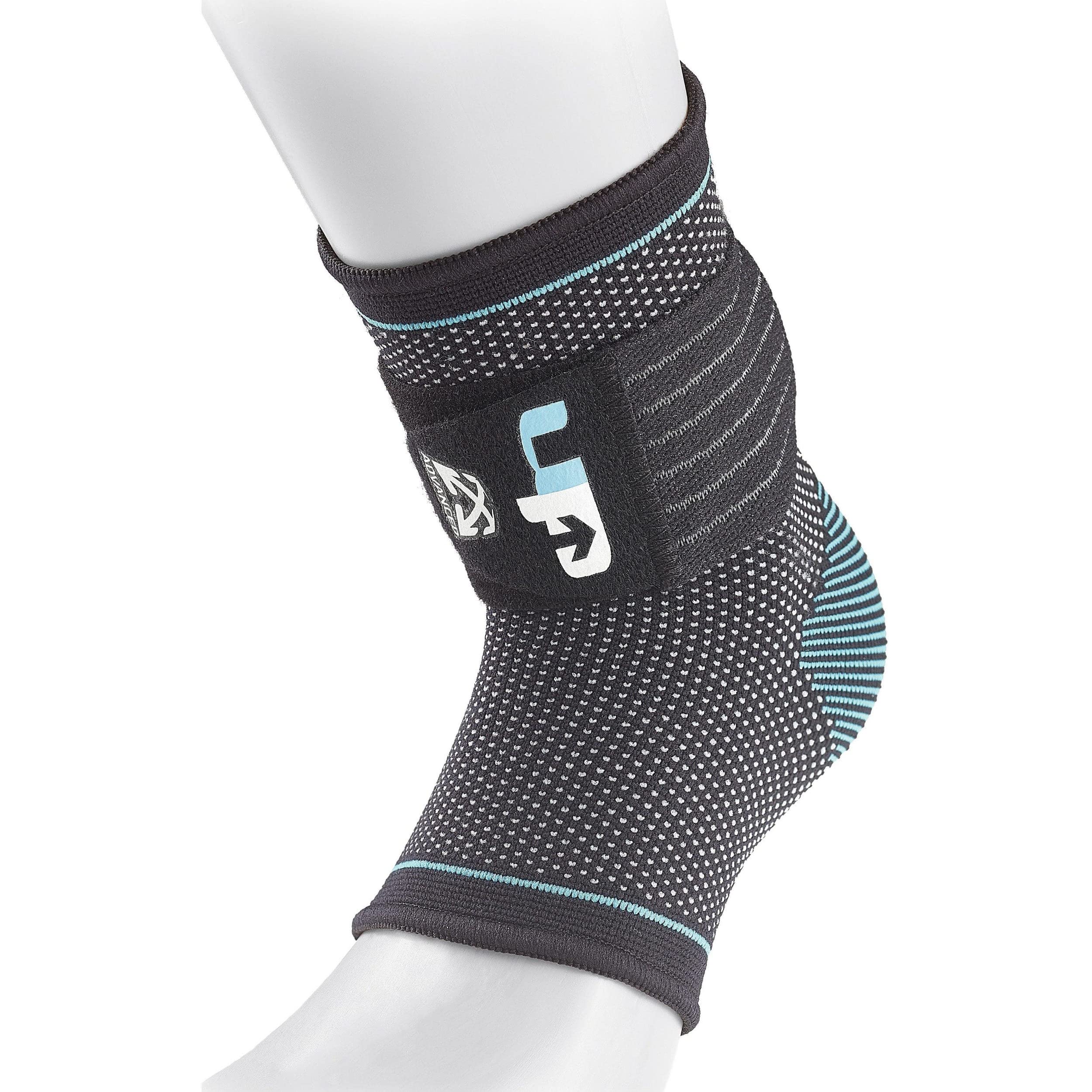 Ultimate Performance Advanced Ultimate Compression Achilles Gel Support, L/XL, Black/Blue