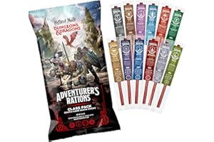 Mythical Meats Dungeons & Dragons Jerky Stick Variety Pack - 12 Jerky Sticks - Gluten Free, MSG Free