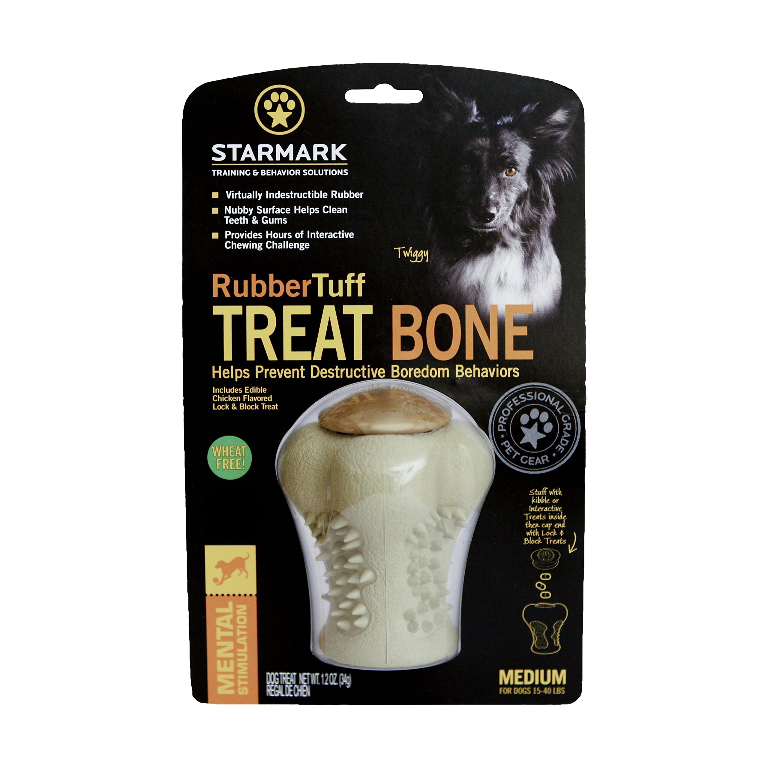 Starmark RubberTuff Bone, Small