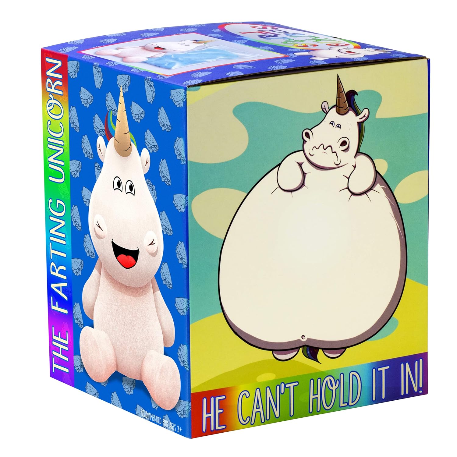 sparkle farts unicorn plush
