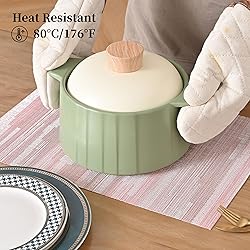 Leetaltree Misty Rose Placemats Set of 6 - Heat