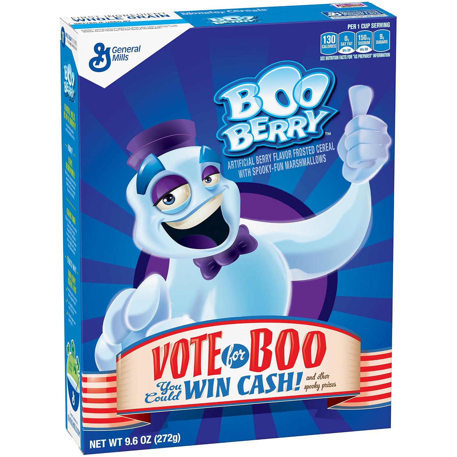General mills boo berry frosted cereal (016000275812)