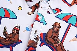 Men's Funny Golf Polo Shirts Short Sleeve