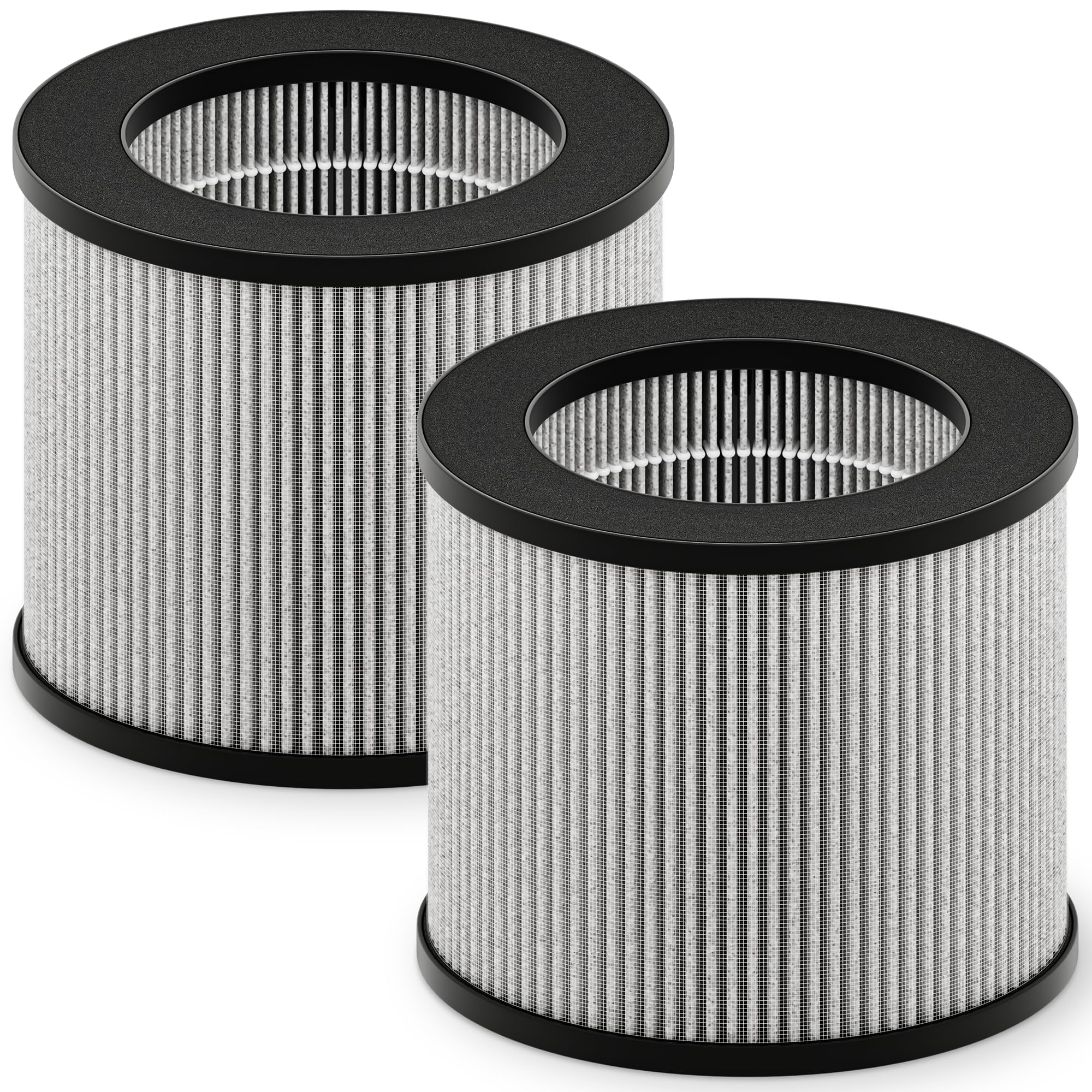 Photo 1 of 2801 Replacement Filter for Bissell MyAir Personal Air Purifier 2801, 2780, 2780A, 2780B, 2780P, 27809, Hight Efficiency and Carbon Filter, 2 Pack
