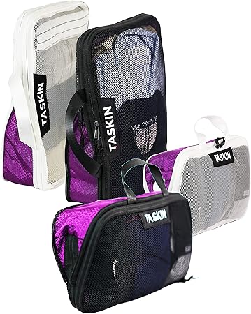 packing cubes with ykk zippers