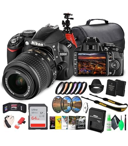 Amazon.com : Nikon D3100 DSLR Camera Kit with 18-55mm VR Lens