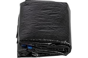 Machrus Upper Bounce Trampoline Weather Cover - 7.5FT 8FT 10FT 11FT 12FT 13FT 14FT 15FT 16FT 17FT 8X14FT 9X15FT 10X17FT -Weather-Resistant Trampoline Protective Cover