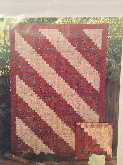 Amazon Com Log Cabin Quilt Pattern