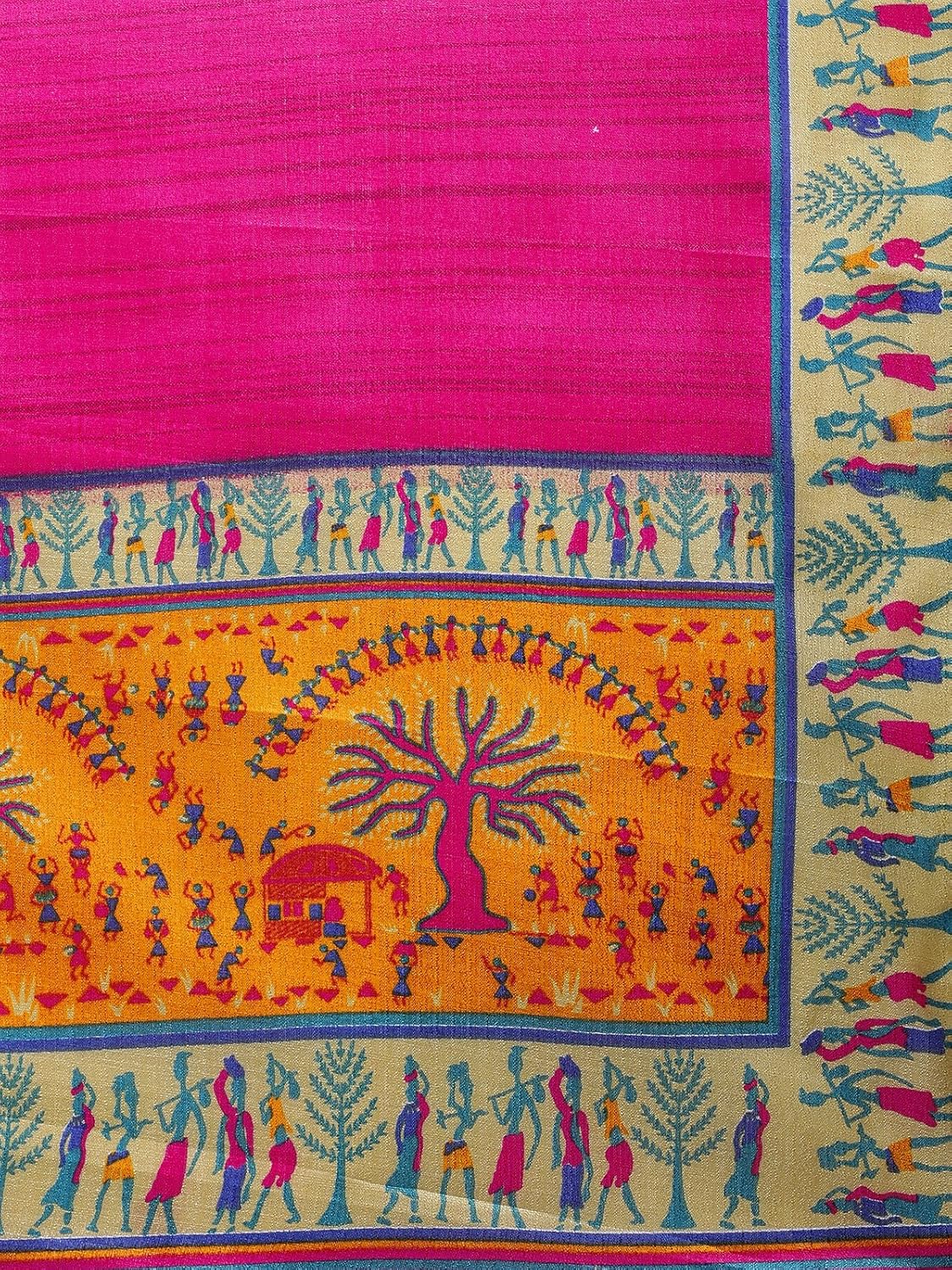 kanchnar women's bhagalpuri silk printed dupatta