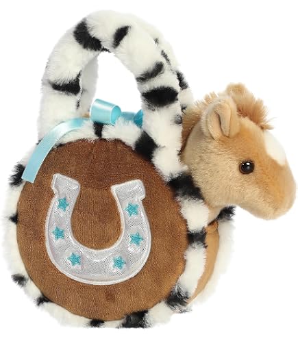 Pucci Pups - Caballo De Peluche Con Bolso, Peine Y Zanahoria - Juguete Para Niños 2 Años Pucci Pups - Caballo De Peluche Con Bolso, Peine Y Zanahoria - Juguete Para Niños 2 Años