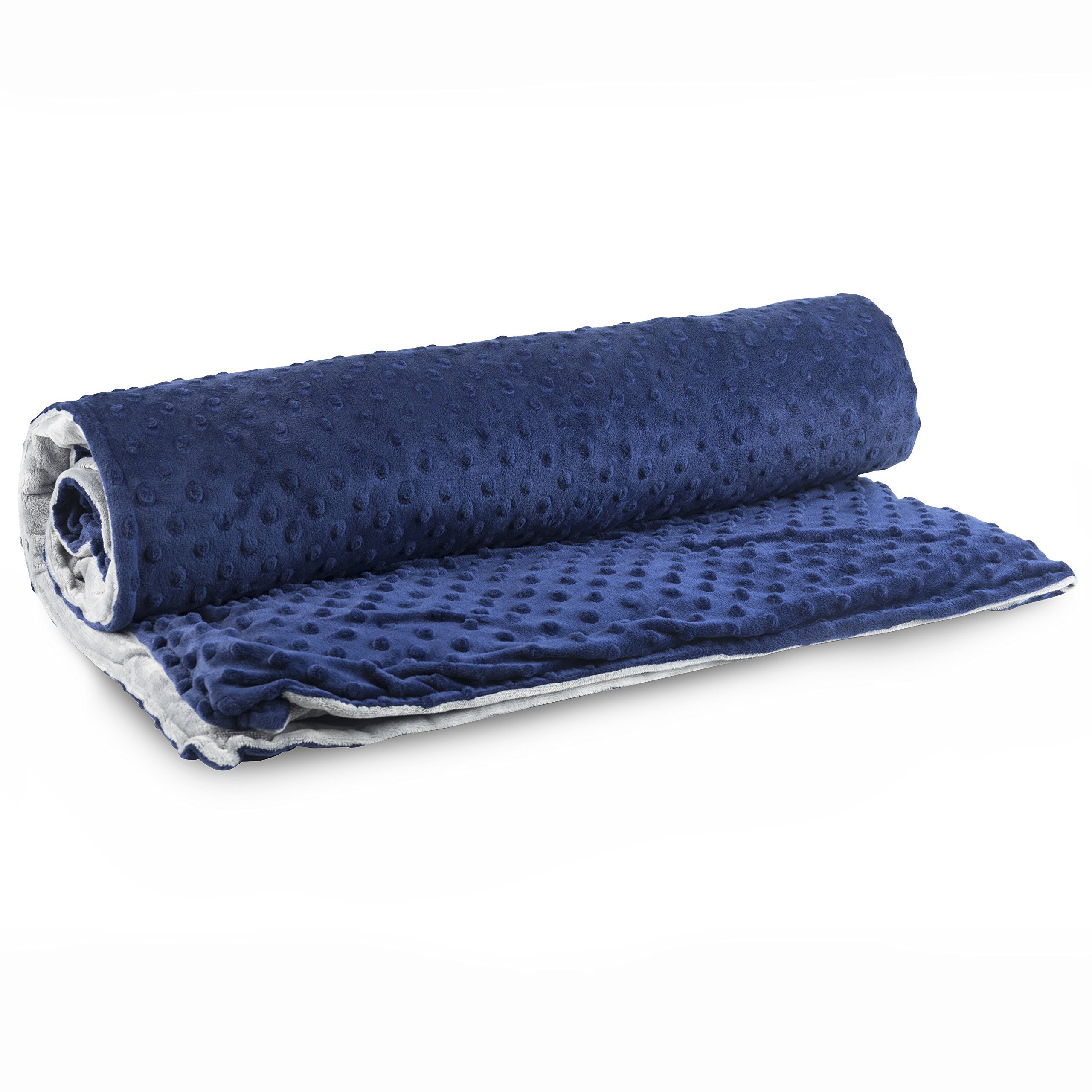60x80" Weighted Blanket for Kids/Adults with Anxiety ...