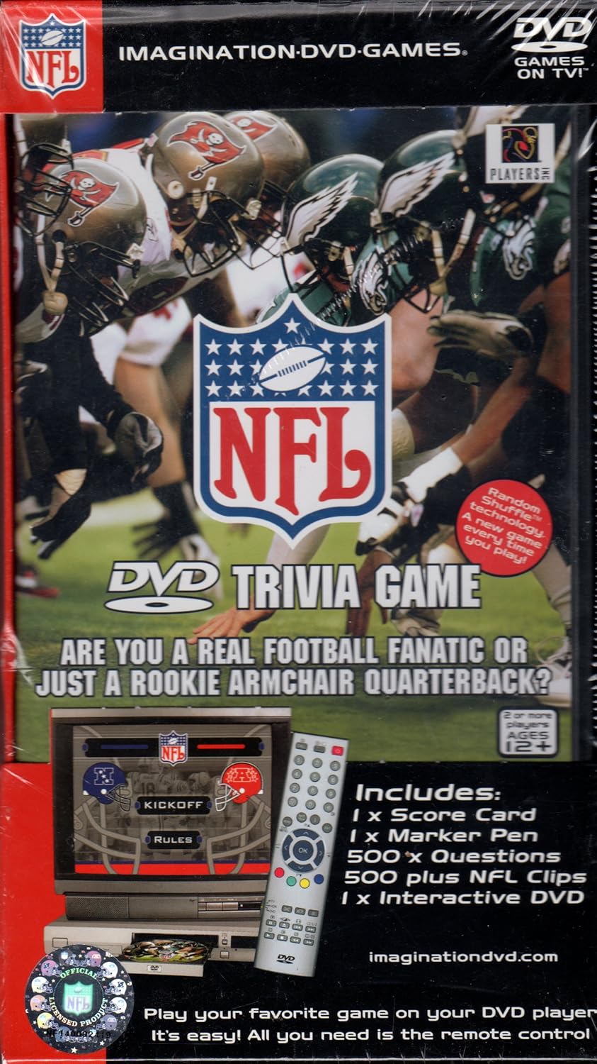 NFL DVD Trivia Game NFL Movies & TV